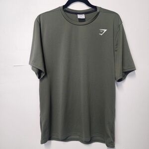 Gymshark Olive Green Short Sleeve Tee